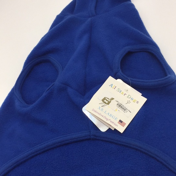 NHL Toronto Maple Leafs Dog Pet Fleece Blue Hoodie Sweater Size XX-Large - Picture 11 of 12